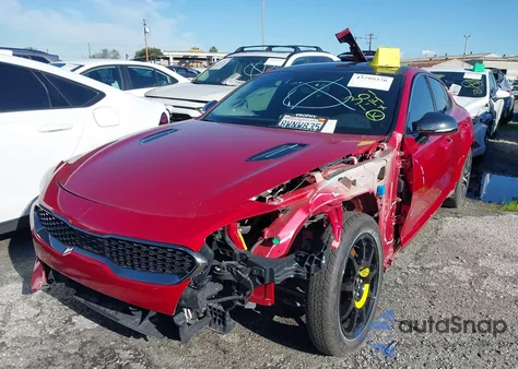 2022 Kia Stinger Gt-Line z USA, uszkodzony, nr VIN KNAE35LD5N6100704